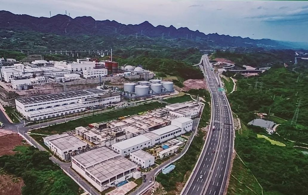 洛碛餐厨污水处理厂航拍图 洛碛餐厨污水处理厂航拍图