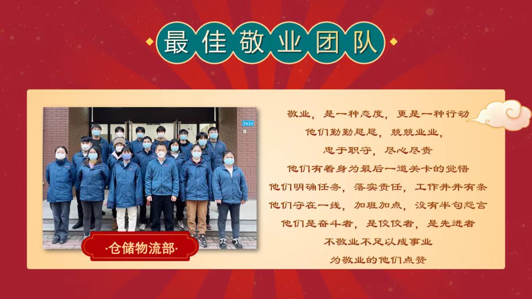 最佳敬业团队 最佳敬业团队