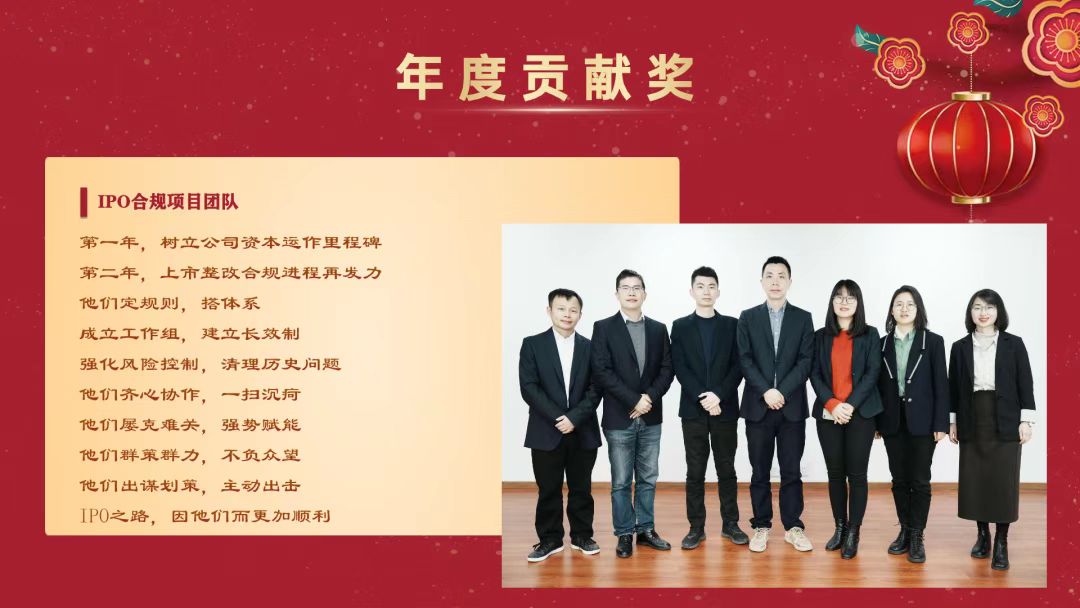 年度贡献奖 年度贡献奖